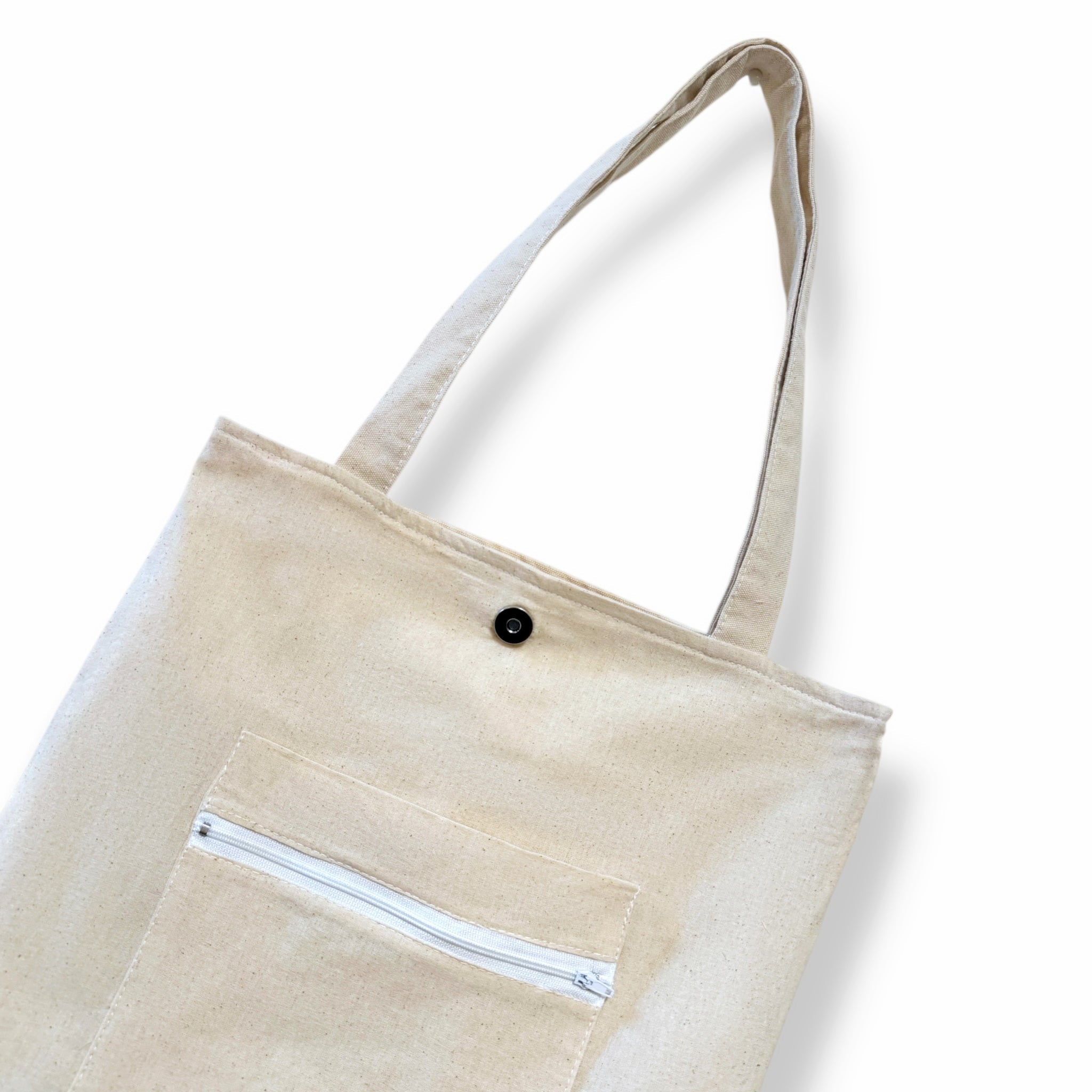 Fall Embroidery Tote Bag