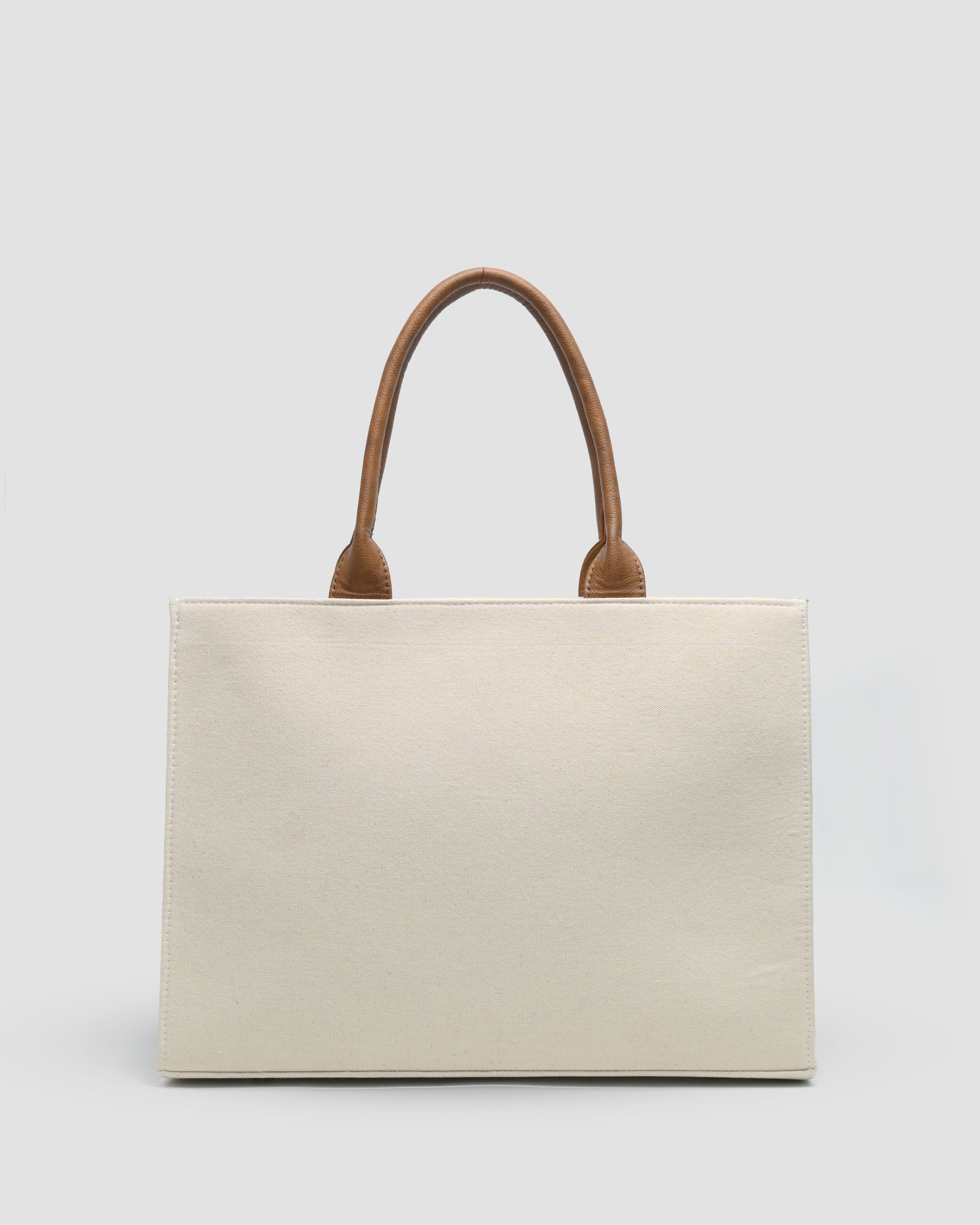 Customized Canvas Multi Floral Embroidered Bag