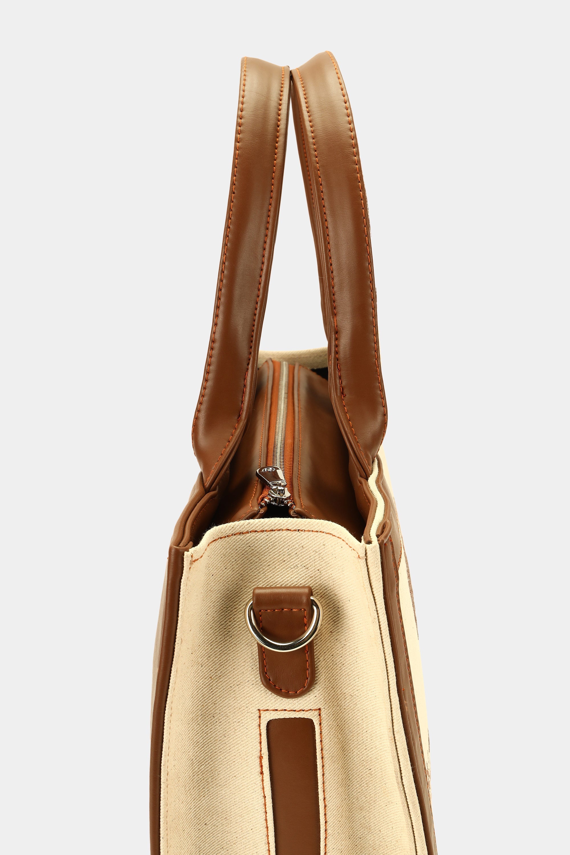 Birdsong Bliss Customized Premium Voguish Embroidered Tote Bag