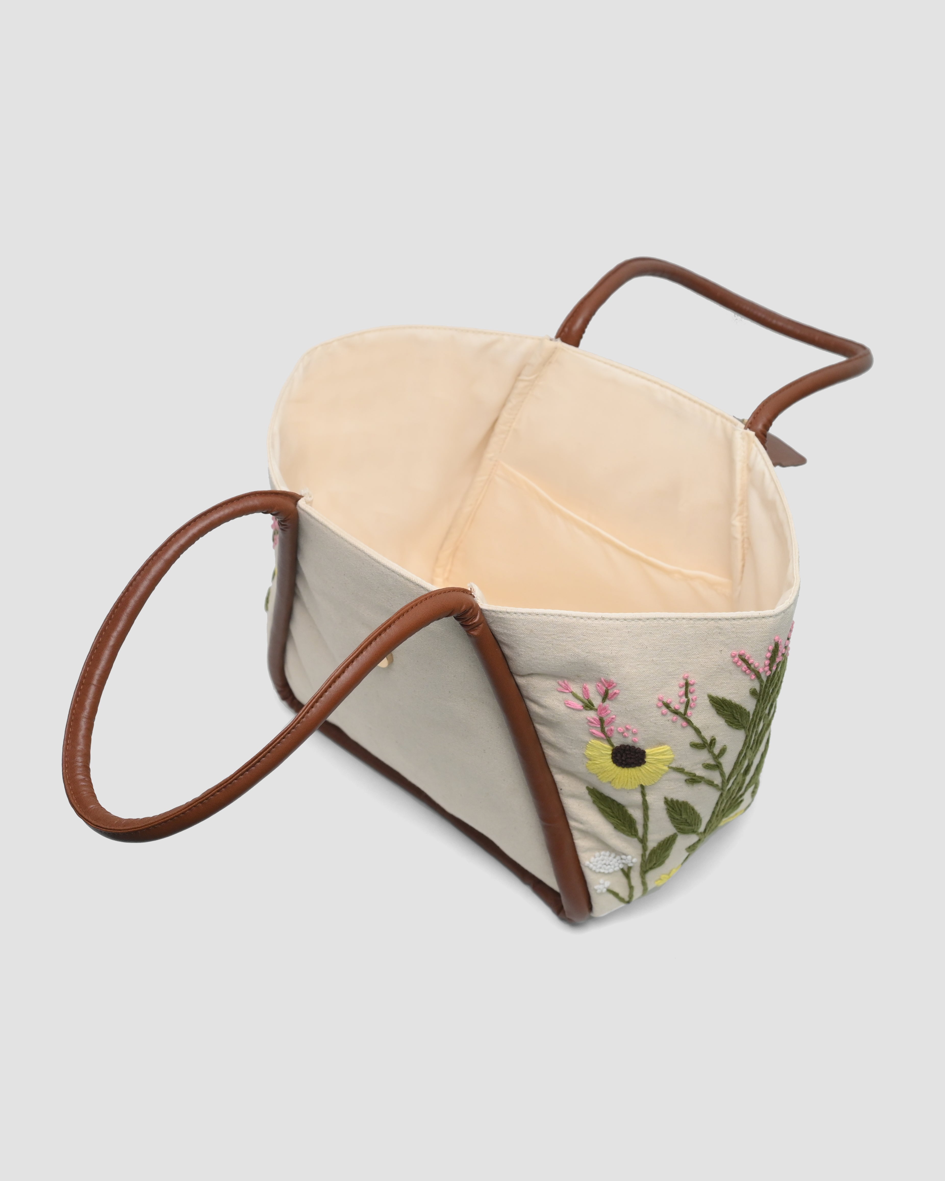 Stichel Alizeh Embroidery Bag-Beige
